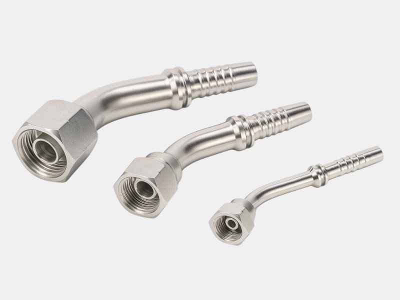 Teminal hembra JIC CRH04.04 74° cono asiento recto