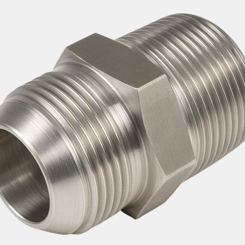 Adaptador Recto Macho JIC / Macho NPT Recto 05.02