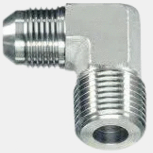 Adaptador 90° Macho JIC / Macho NPT 04.08