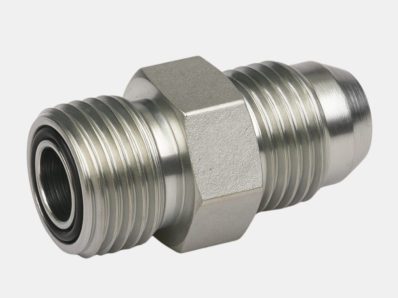 Adaptador Recto Macho Jic / Macho Forx Oring 10.10