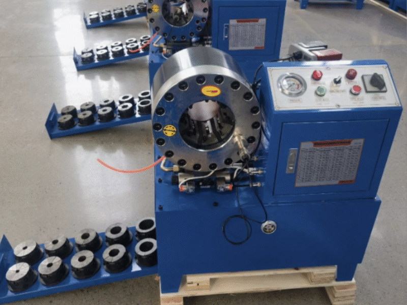 Prensadora Manguera Hidráulica 220V 50HZ Quick Dies Change