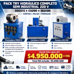 Set Try Hidráulico: DSG51 S+CU200+ SKU100